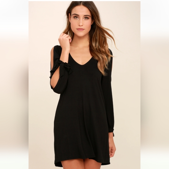 Lulu's Glory of Love Black Shift Dress - Picture 2 of 14